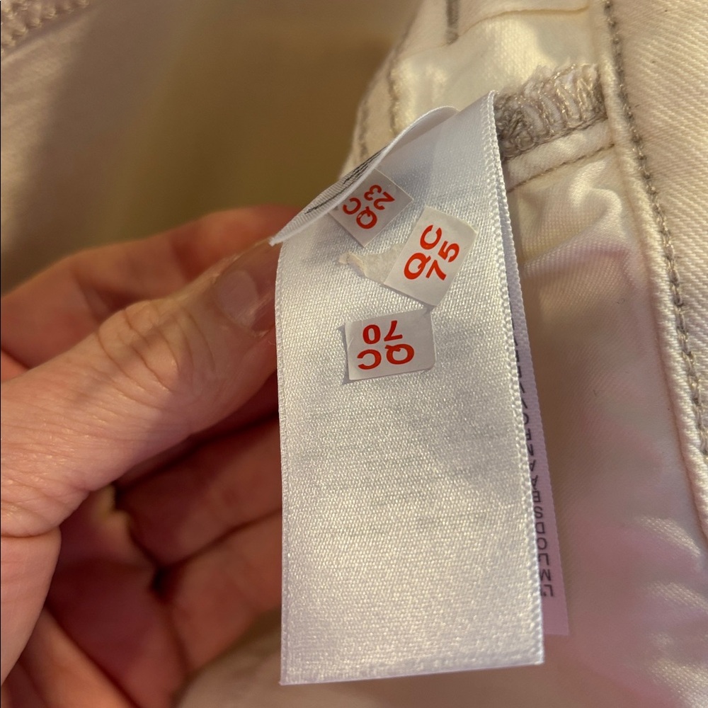 Madewell Curvy 90s Straight Waist 32 raw edge hem Crop - Picture 8 of 14